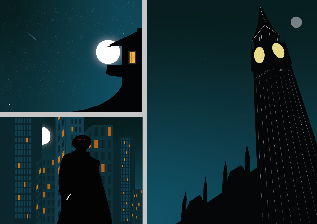 Gece Yarısı Storyboard İllüstrasyonu