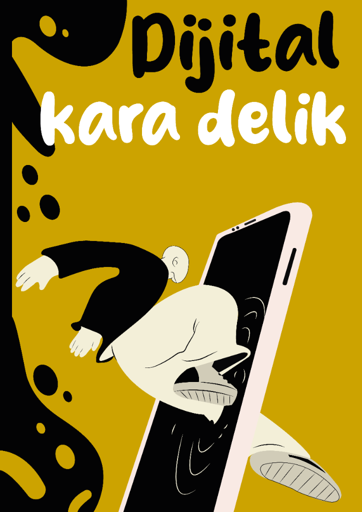 Dijital Kara Delik Afişi