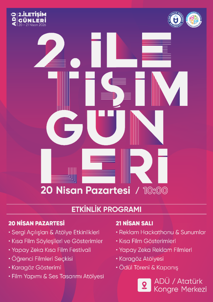 2. İletişim Günleri Afişi